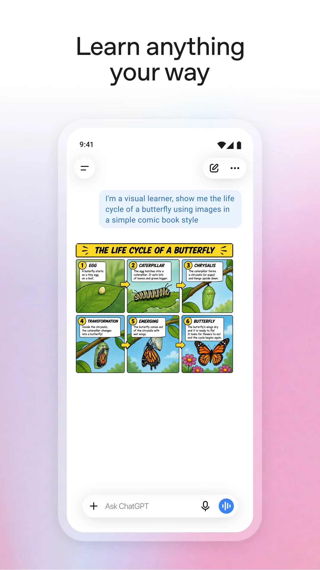 ChatGPT screenshot