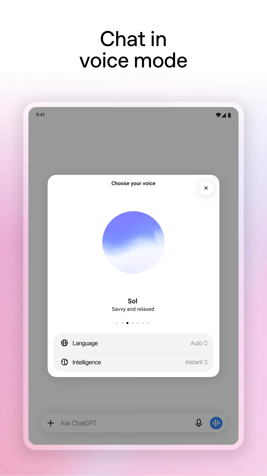 ChatGPT screenshot