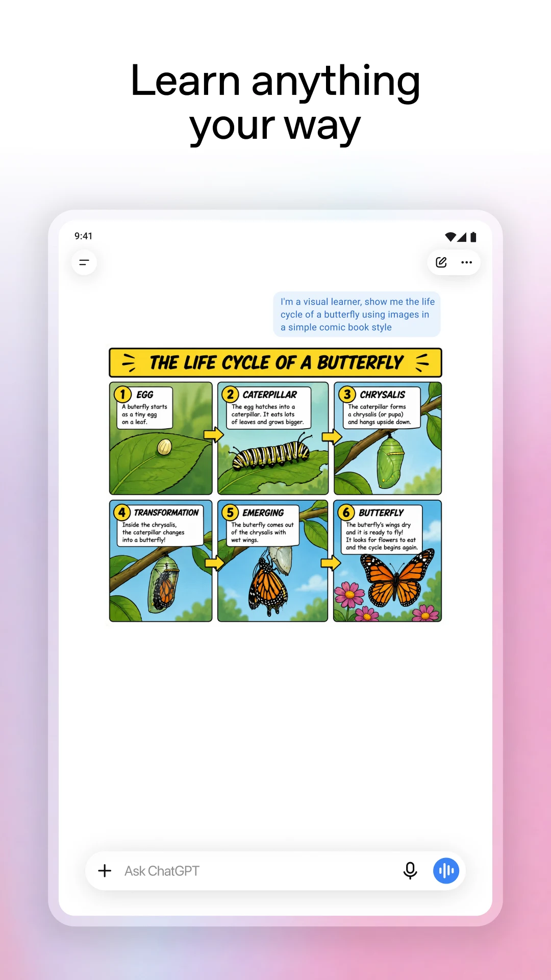 ChatGPT screenshot